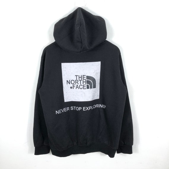 Authentic Vintage the North Face Black Hoodie Sweatshirt Sweater