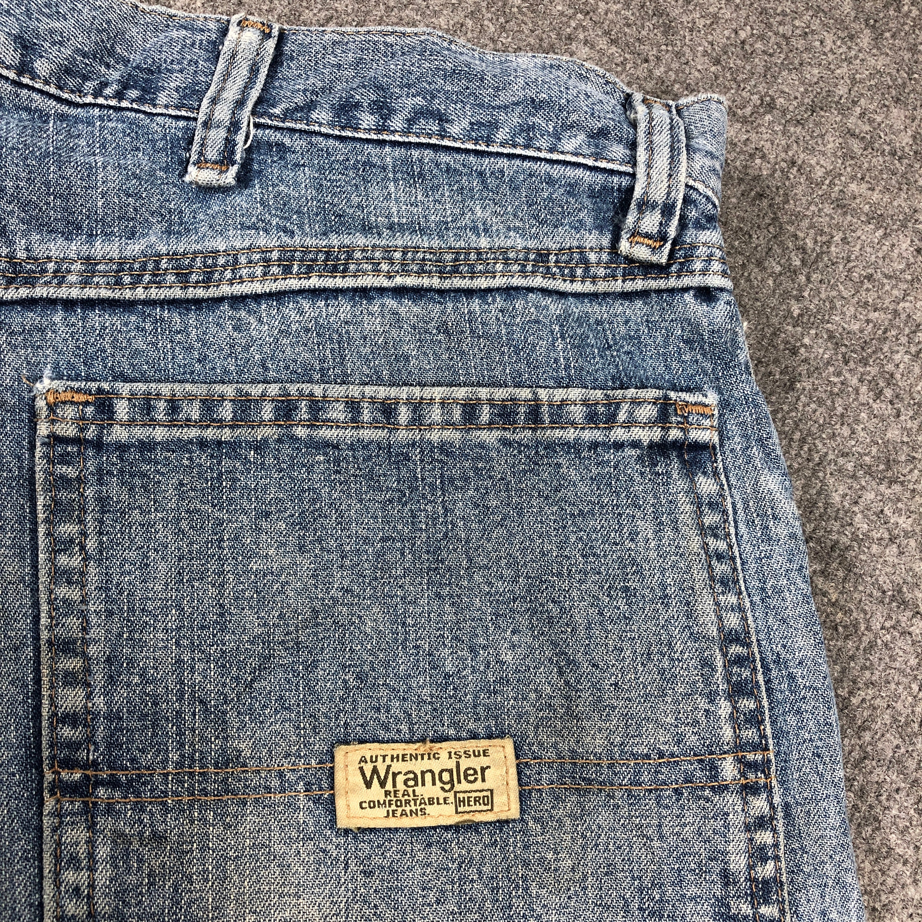39 X 32 Vintage Wrangler Jeans Carpenter Jeans Light Wash - Etsy
