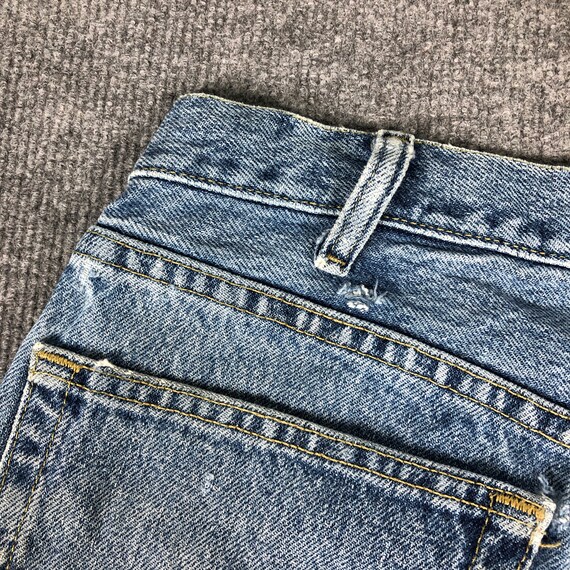 34 x 9 Vintage Lee Jeans Short Jeans Light Wash D… - image 4