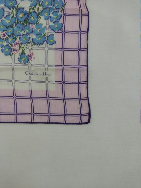 Christian Dior Handkerchief Authentic Vintage 90s… - image 4