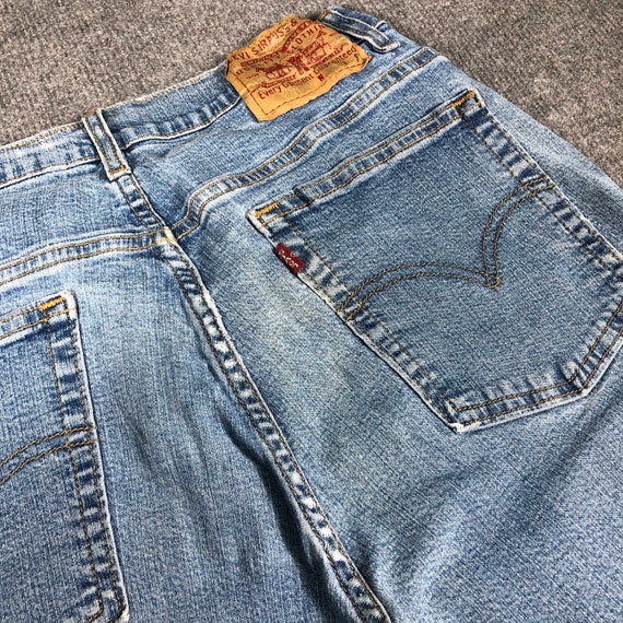 29 x 30 Vintage Levis 515 Jeans Flare Jeans Light… - image 8