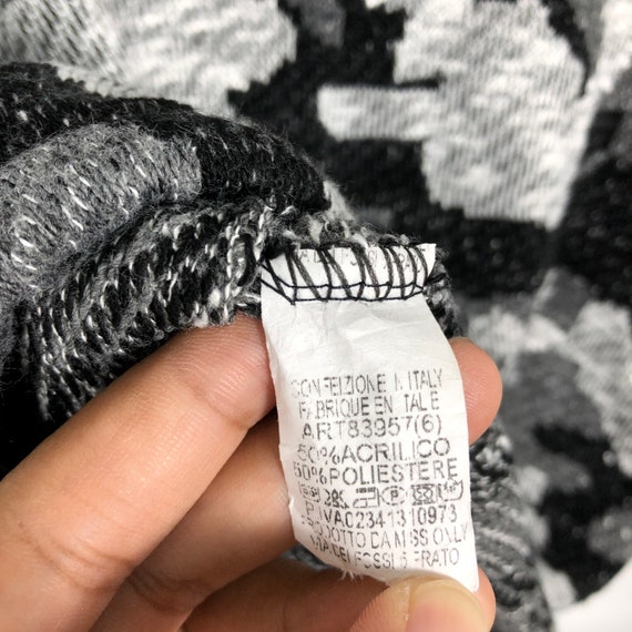 Womens Vintage Italy Knit Sweatshirt Japanese Bra… - image 6
