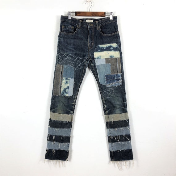 30 X 29.5 Vintage 90s Hysteric Glamour Hagi Jeans Custom - Etsy