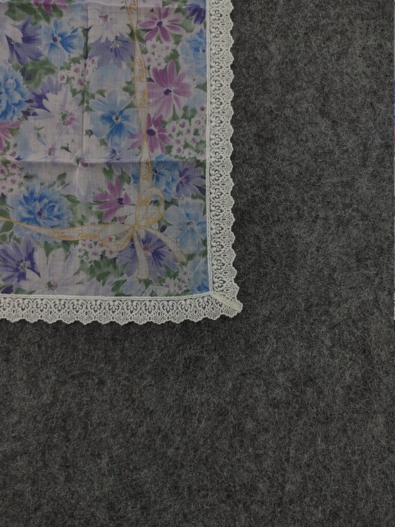 90s Authentic Vintage Nina Ricci Handkerchief Nec… - image 3