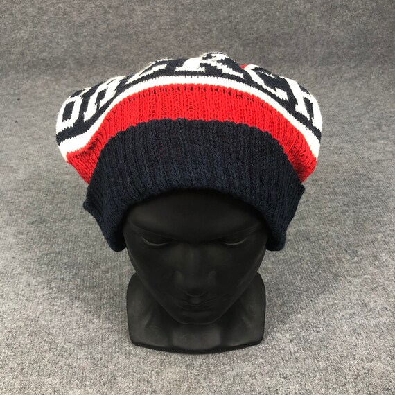 Vintage Back Channel Beanie Hat Knitted Crochet Hats Beanie - Etsy