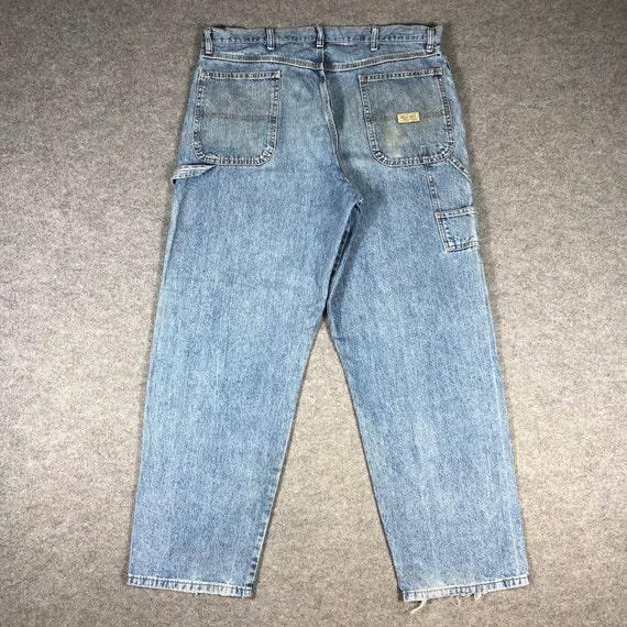 39 X 32 Vintage Wrangler Jeans Carpenter Jeans Light Wash - Etsy Sweden