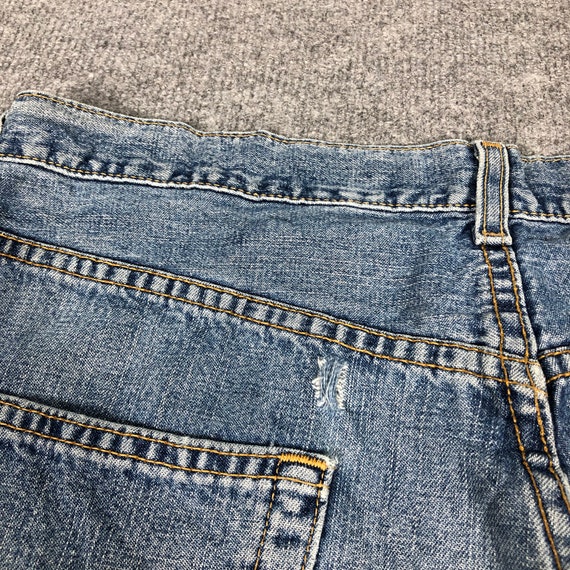 35 x 11 Vintage Levis 569 Jeans Short Jeans Light… - image 5