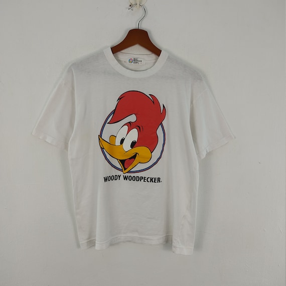 Authentic Vintage 90s Woody Woodpecker T Shirt No… - image 1