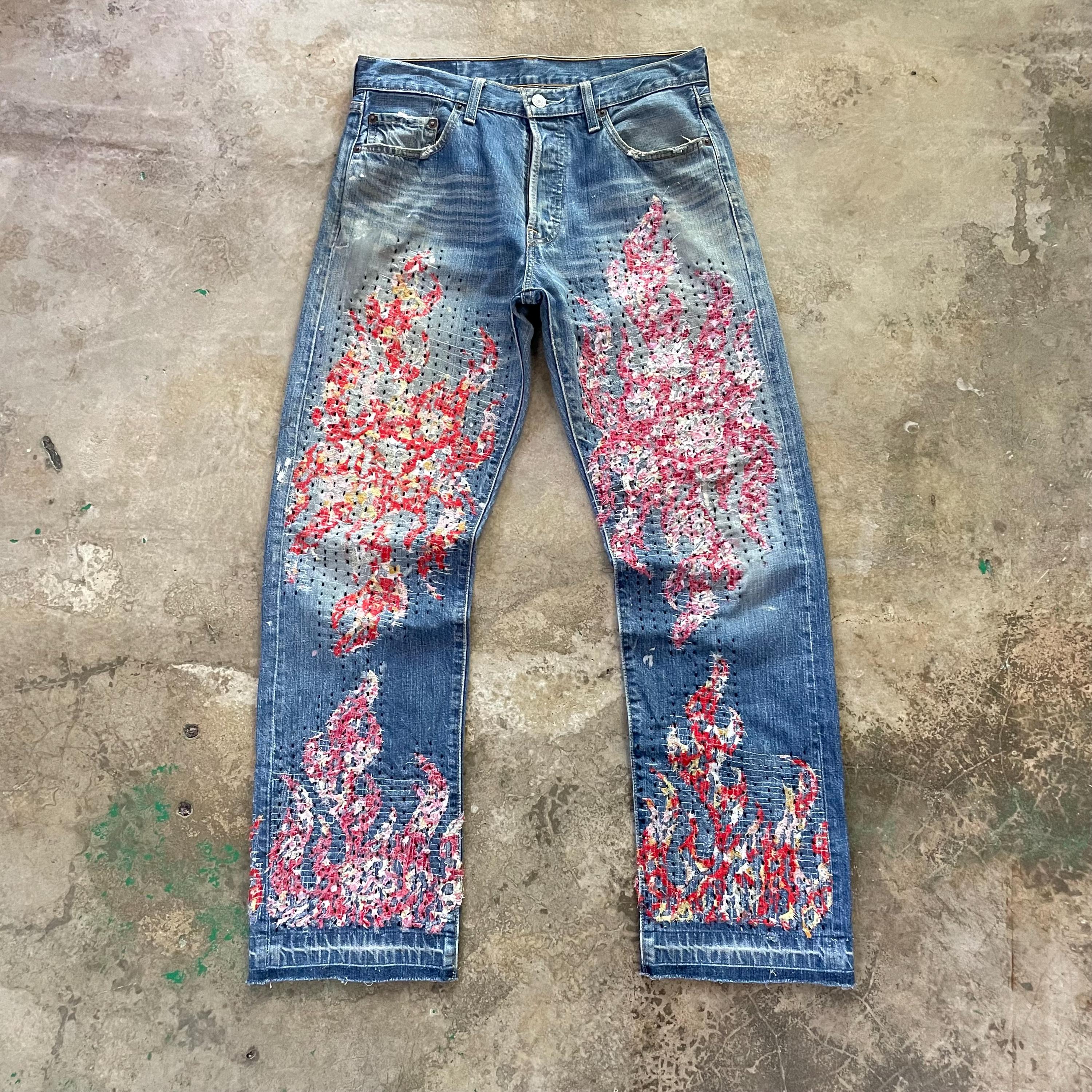 Reworked denim - Etsy 日本 90s 希少vintage ROUTE 66 ジャケット 