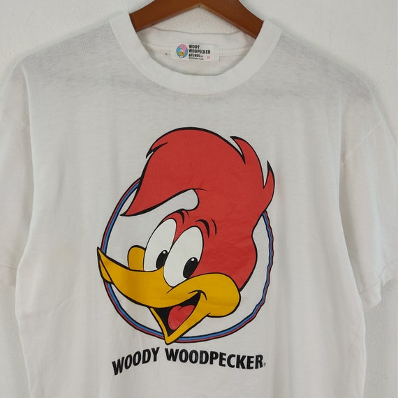 Authentic Vintage 90s Woody Woodpecker T Shirt No… - image 3