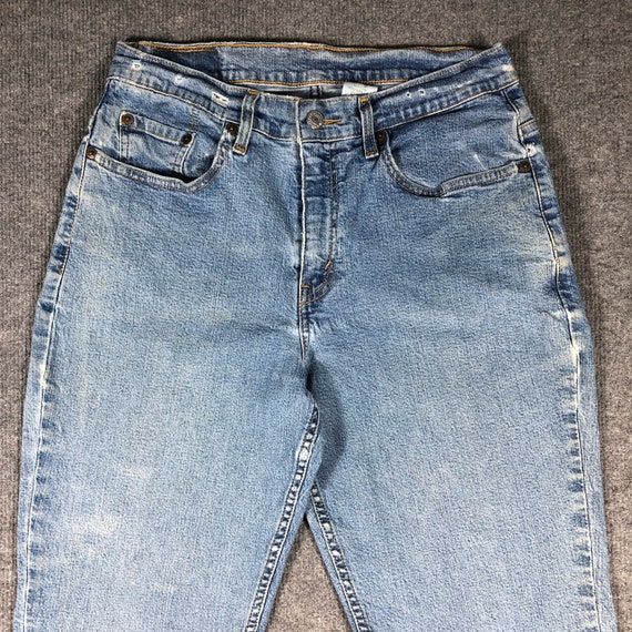 29 x 30 Vintage Levis 515 Jeans Flare Jeans Light… - image 3