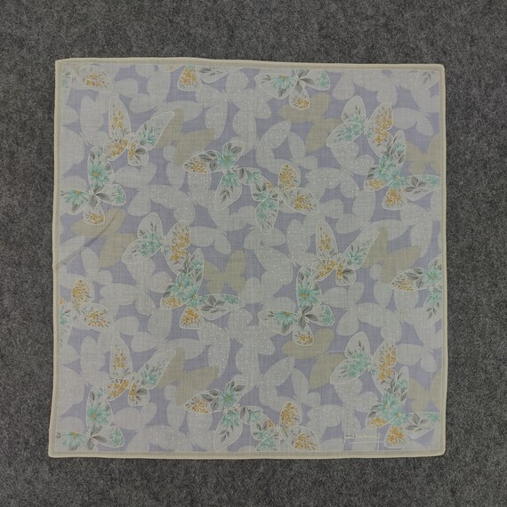 90s Vintage Pierre Balmain Handkerchief Neckerchi… - image 2