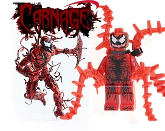CARNAGE SPIDER-MAN 7CM MARVEL COMICS MINIFIGURE FIGURE USA SELLER NEW IN PACKAGE