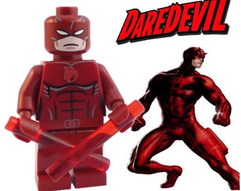 DAREDEVIL MARVEL COMICS MINIFIGURE FIGURE USA SELLER NEW