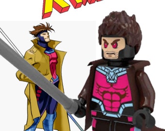WOLVERINE A X-MEN CHRISTMAS FIGURE USA SELLER NEW MINIFIGURE FITS LEGOS