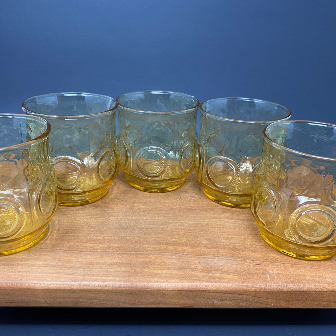 Vintage Drinking Glasses Vintage Anchor Hocking Glasses - Etsy