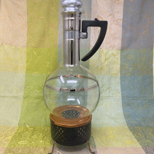 Carafe With Warmer Etsy