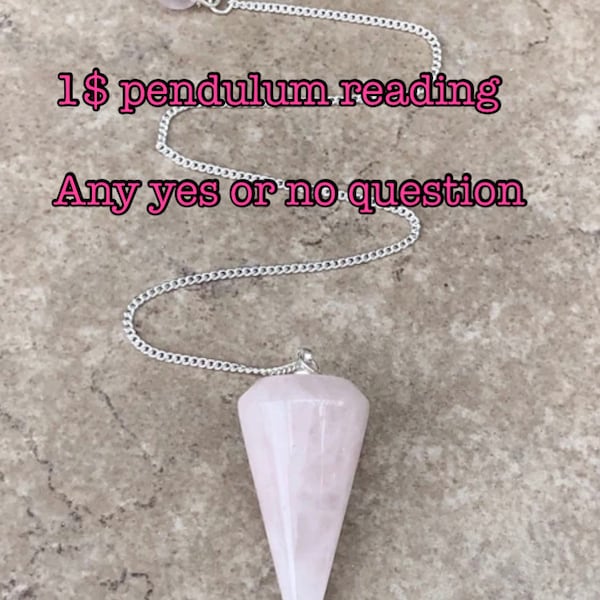 Pendulum reading