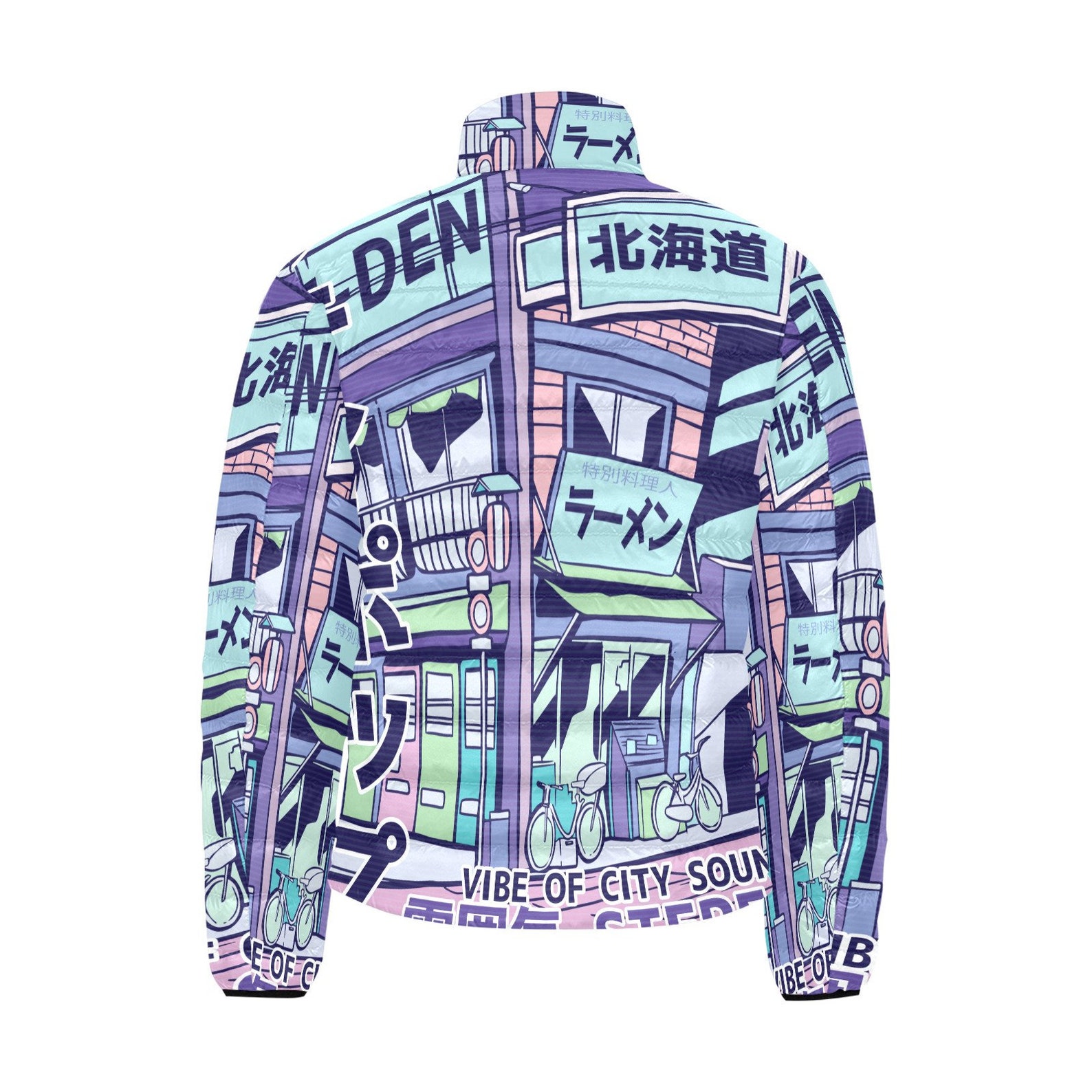 Vaporwave Bomber Jacket Cyberpunk Bomber Jacket Anime Manga | Etsy