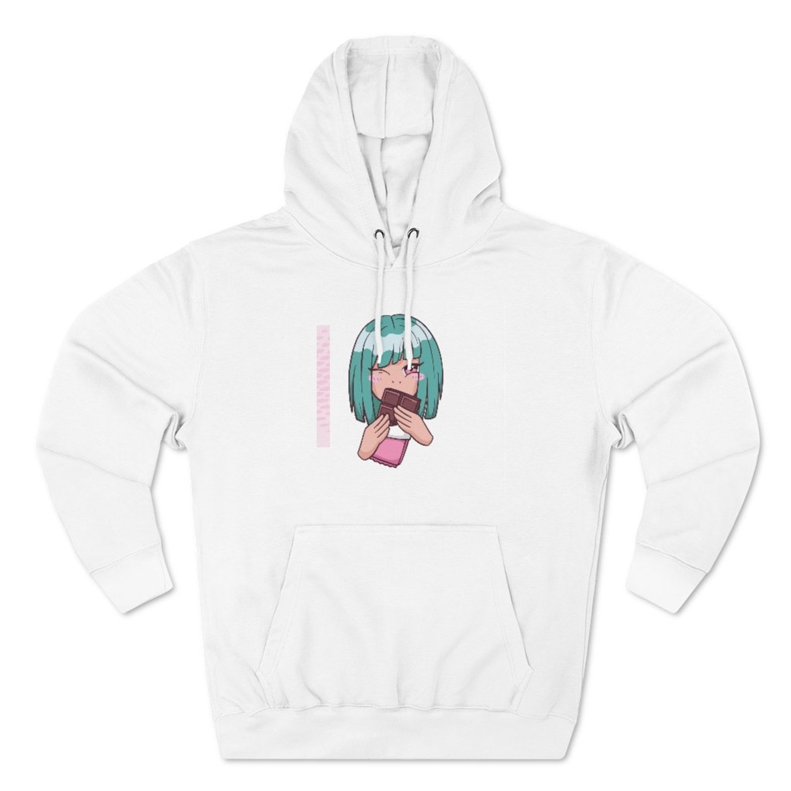 Kawaii Anime Hoodie Pink Hoodie Anime Girl Japanese Shirt Etsy