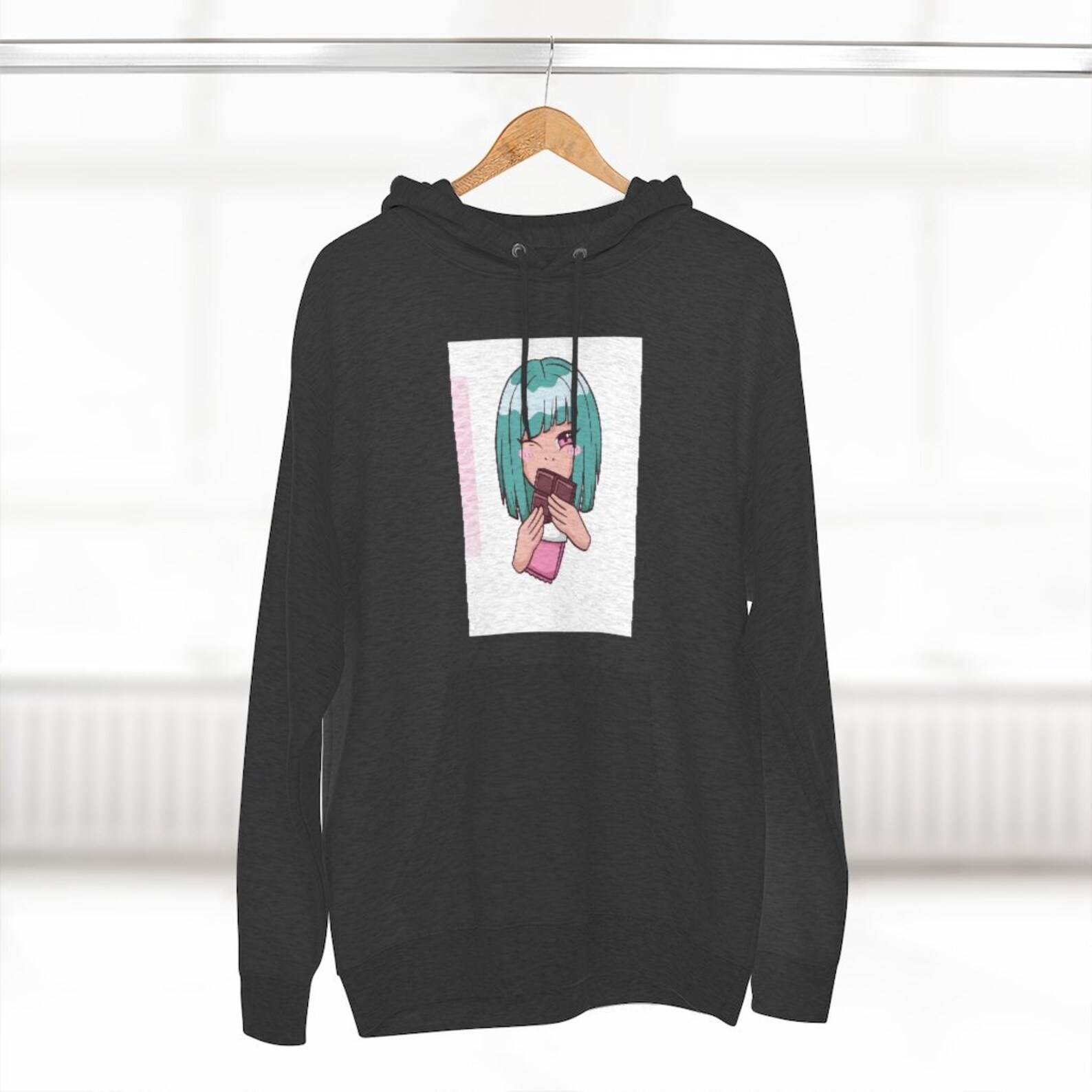 Kawaii Anime Hoodie Pink Hoodie Anime Girl Japanese Shirt Etsy