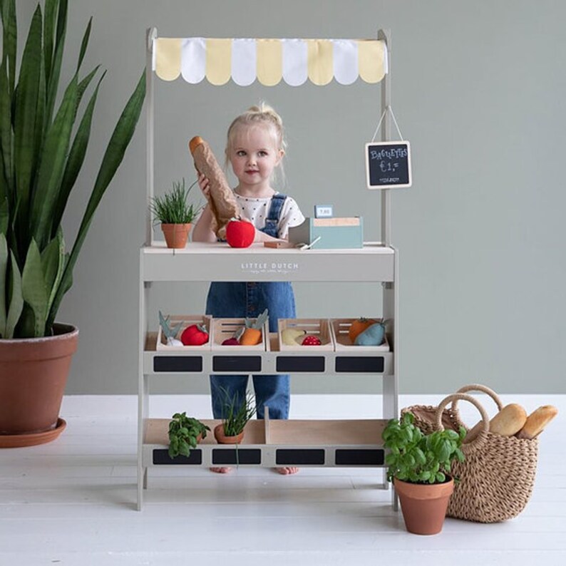 Market stall Wooden Market Stall for Children