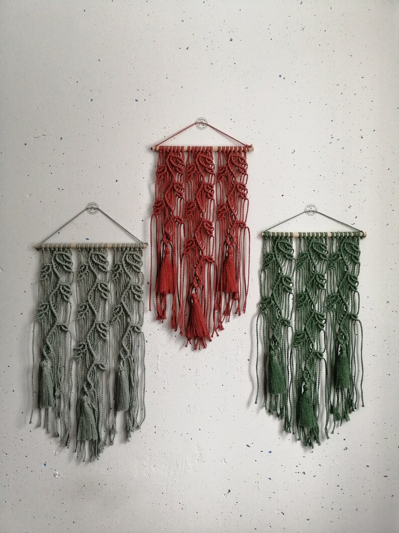 Ivory Macrame Wall Hanging Woven Wall Hanging Rope Wall Art Handmade ...