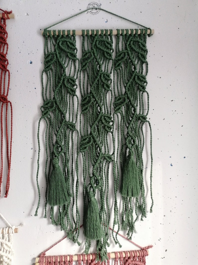 Ivory Macrame Wall Hanging Woven Wall Hanging Rope Wall Art Handmade ...