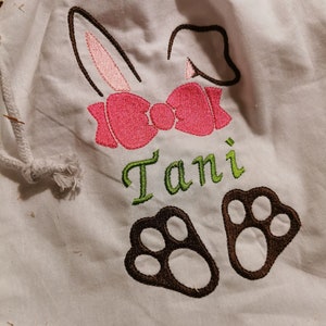Embroidery file bunny 13 x 18 cm