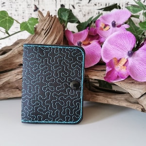 Embroidery file card pocket check card ITH 16x 12 cm
