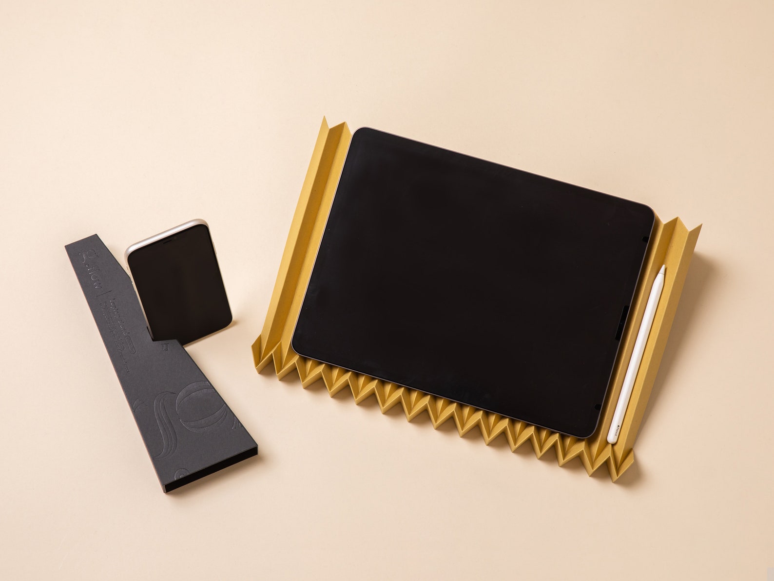 RECYCLED PAPER Laptop Stand, Handmade Ecofriendly GIFT for Minimalist, 15 Inch, Mustard Etsy