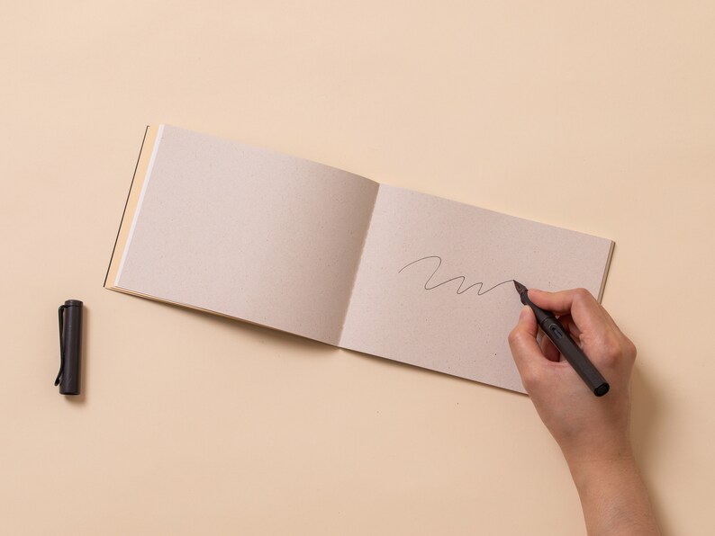 Eco-Friendly Notebook Set: Recycled Coffee Cup & Sugarcane Paper image 8