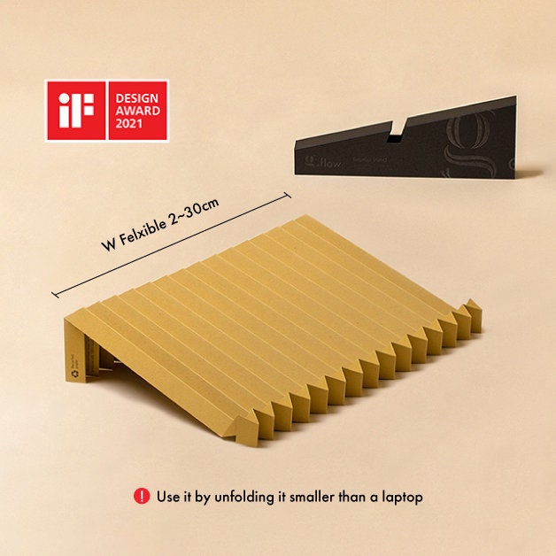 RECYCLED PAPER Laptop Stand, Handmade Ecofriendly GIFT for Minimalist