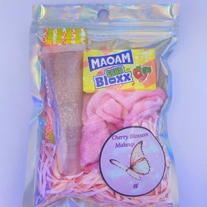 Marble pink lipgloss