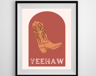 Yeehaw Boot Digital Download