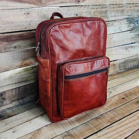 buy mens backpack leather Kineo Leather Backpack