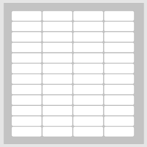 Printwhizz Ltd 48 Blank Plug Vinyl Labels / Stickers Write On Identify Plugs Home Shop Business…