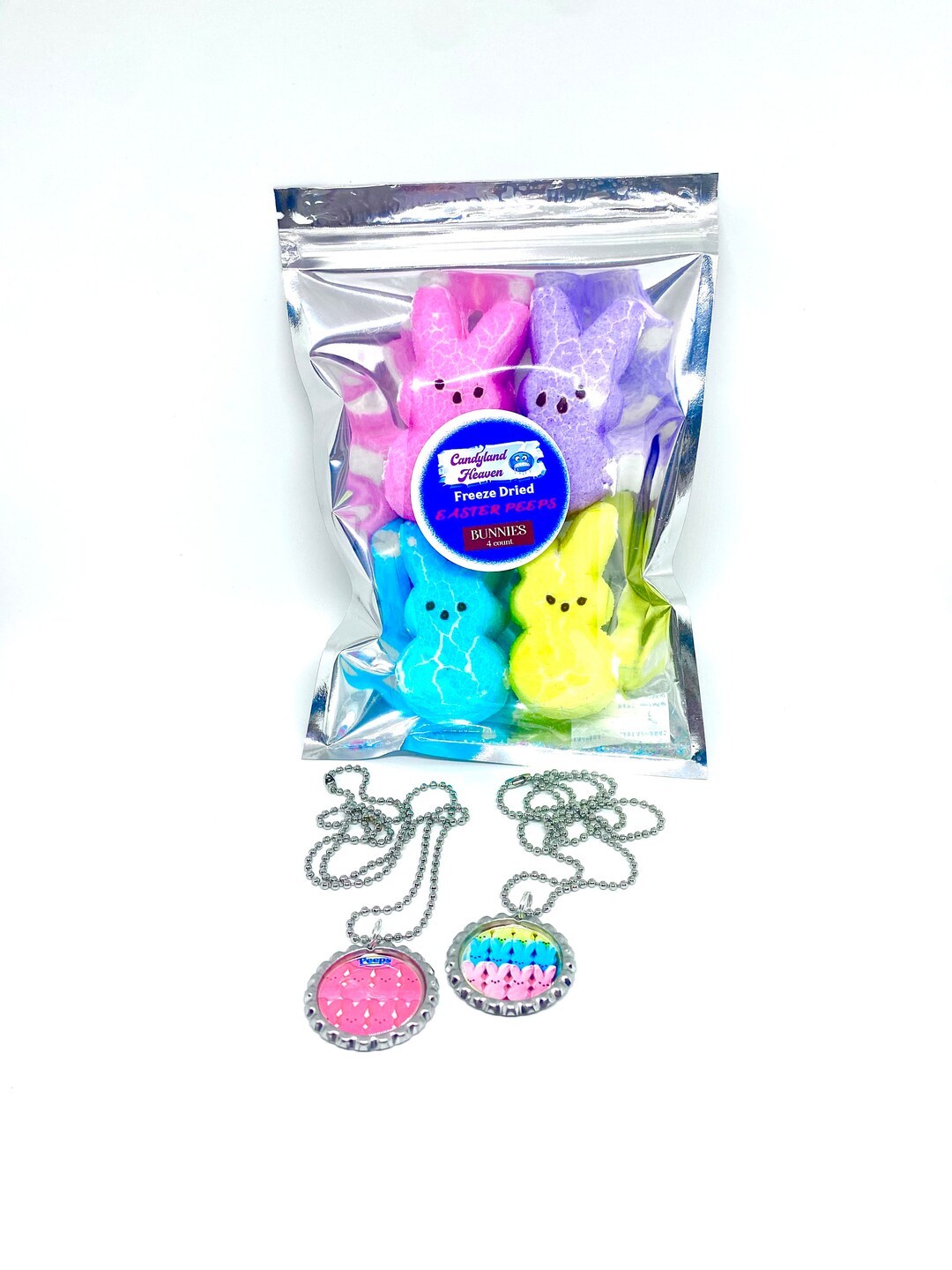 Freeze Dried Bunny Marshmallows Bunnies Plus 2 Bunny Marshmallow