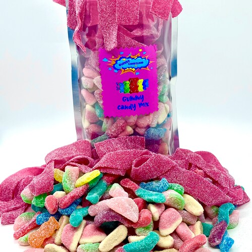 LARGE 16oz. Assorted Gummy Mix Candy Mix Bag Gummy Candy Etsy