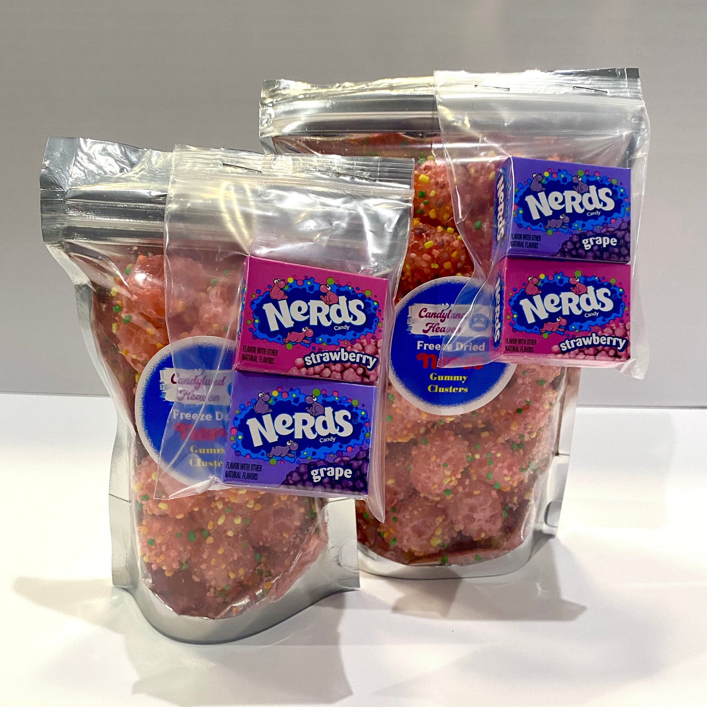 Freeze Dried Nerds Gummy Clusters with Bonus Nerds Candy | Etsy