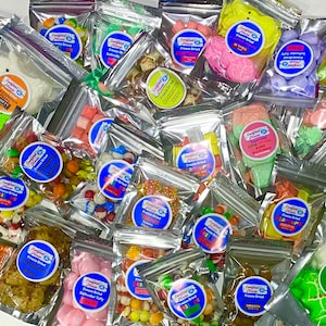 Freeze Dried Mystery Sampler Freeze Dried Party Favors Freeze Dried Sample Pack Freeze Dried Candy Astronaut Candy Space Candy