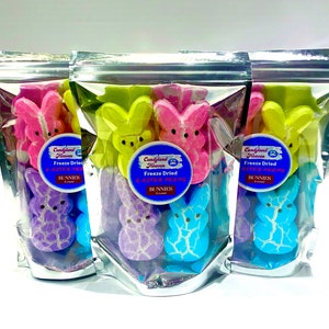 Freeze Dried Bunny Marshmallows Bunnies Astronaut Candy