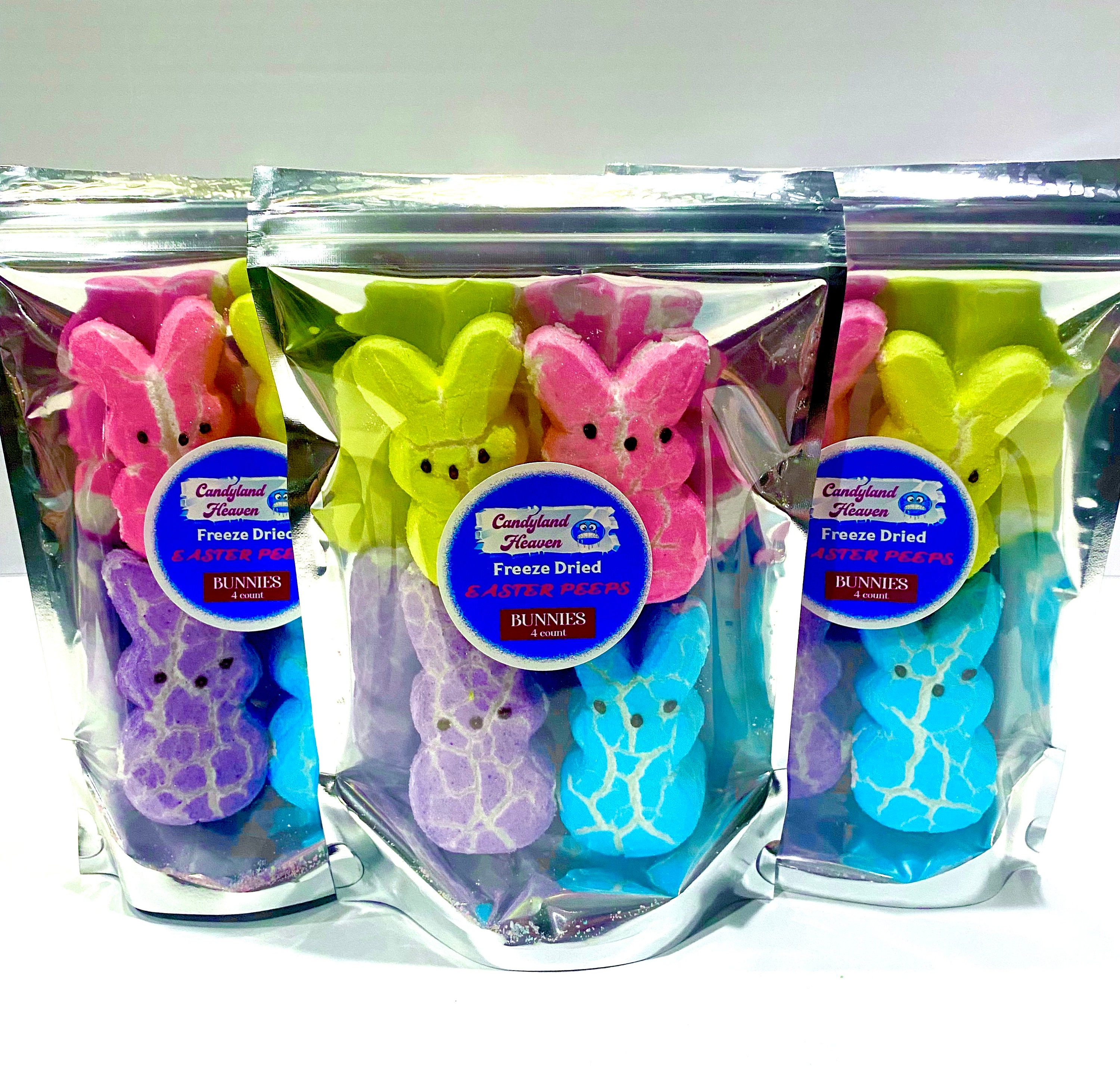 Freeze Dried Peeps Marshmallows Bunnies Astronaut Candy Etsy