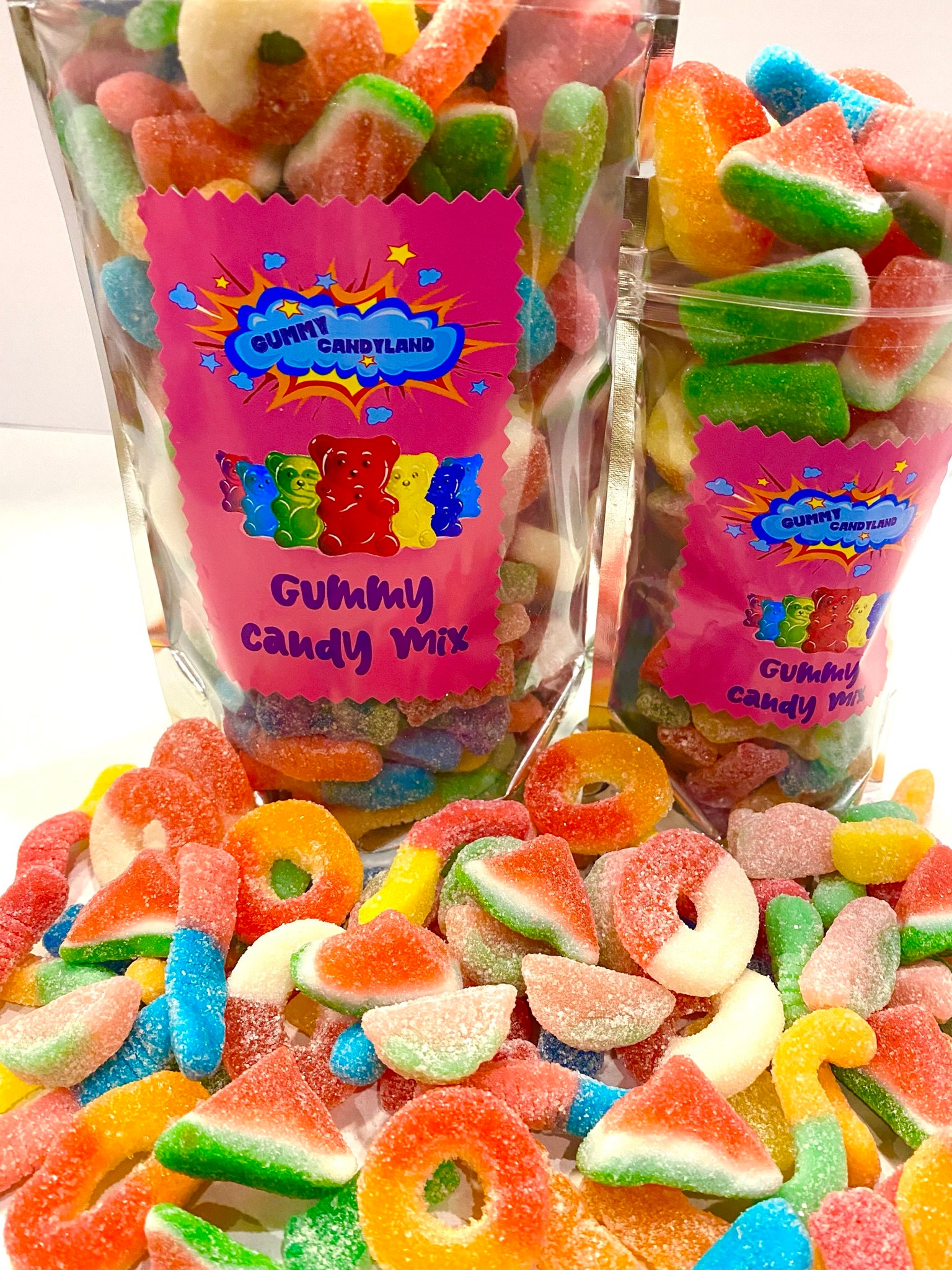 LĒVO Gummy Candy Mixer, Gummy Mold, & Tropical Peach Mix