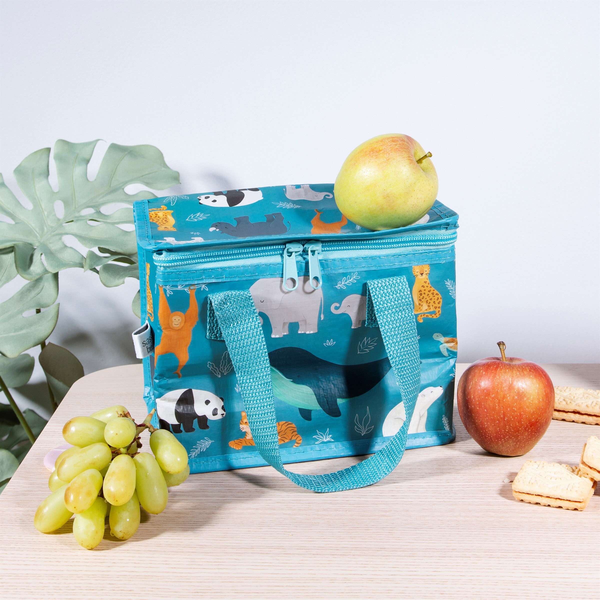 Sass & Belle Brotdose 'Mandala Elephant', Ca. 6,5x13x17,5 Cm – Pinke Lunchbox Mit Elefanten-Motiv, Mikrowellengeeignet