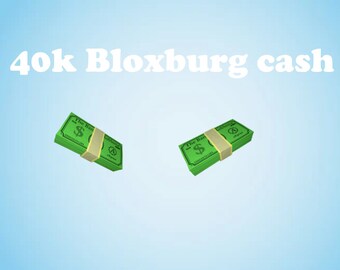 Bloxburg Etsy - roblox cash