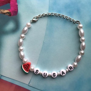 Harry Styles inspired pearl bracelet || Watermelon Sugar || Fine Line || Love On Tour ||
