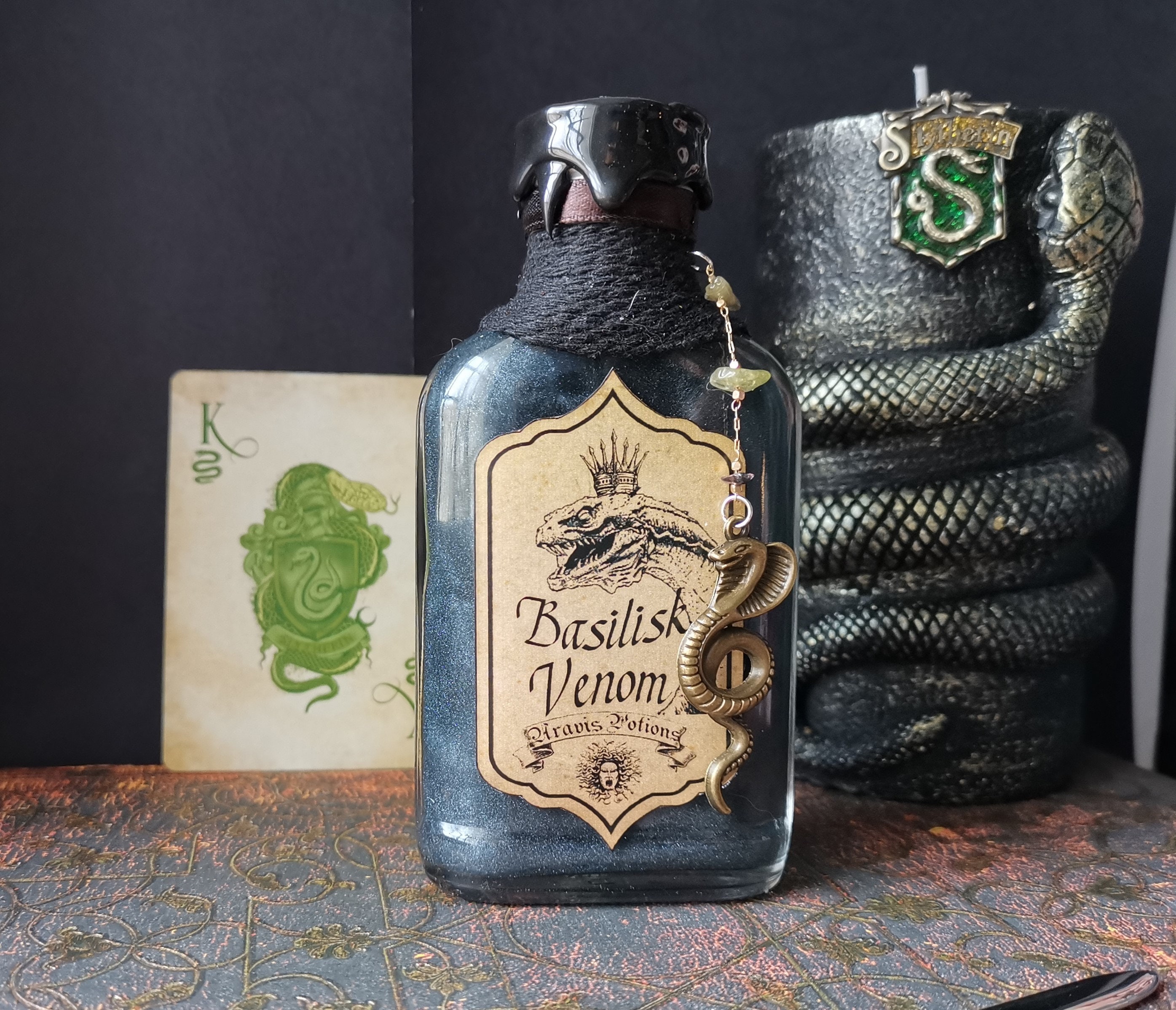 Basilisk Venom Wizard Magic Potion Basil Venom Harry Potter Etsy