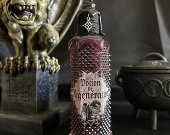 Potion de Régénération / Regeneration Potion Potion magique décoration pour cabinet de curiosité en verre pour sorcières et sorciers