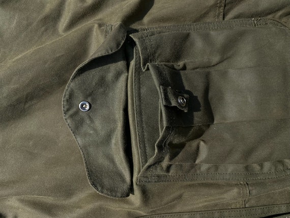 Vintage Filson Hunter Jacket in Olive Green - image 7